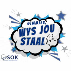 Ondersteuners bordjie - Wys jou Staal