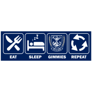 Eat, Sleep, Gimmies, Repeat | Plakker