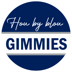 Hou by Blou Gimmies | Ronde plakker